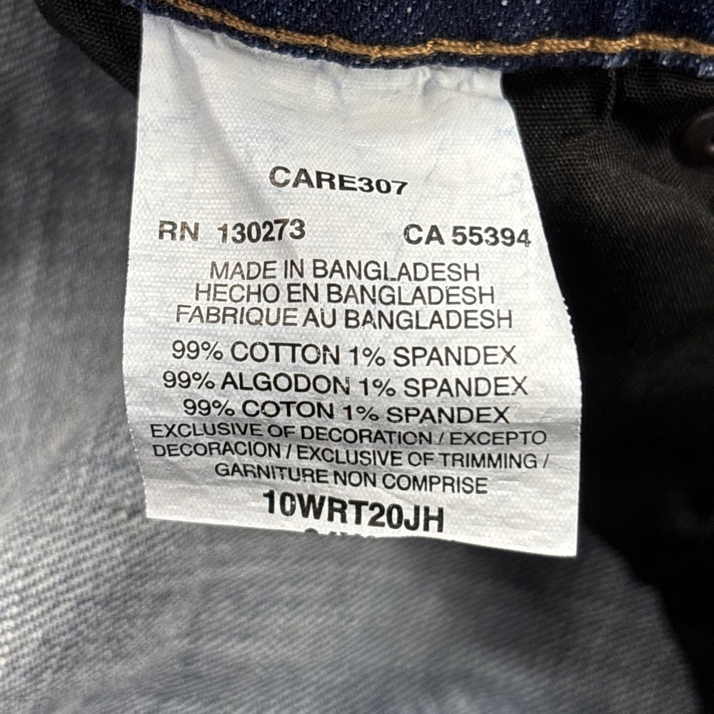 Wrangler Retro Relaxed Boot Jeans Mens 34x33 Cowboy Western Faded Whiskered Blue - Picture 9 of 9